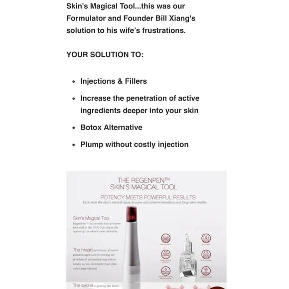 The Viral RegenPen HA3 Bundle +booster. Sold Out online. Anti-aging $560 retail - Picture 5 of 9